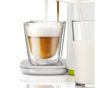Beeldhouwwerk Tropisch Samenwerking Latte Duo Plus Koffiezetapparaat HD7856/10 | SENSEO®