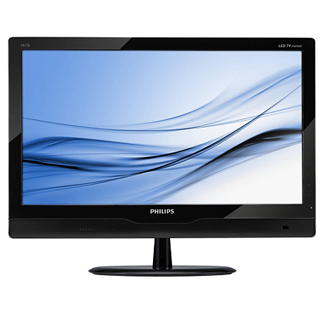 191TE2LB/00  LED monitor with Digital TV tuner