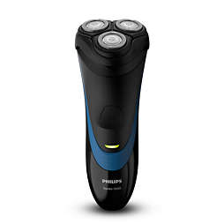 Shaver series 1000 dry electric shaver with pop-up trimmer