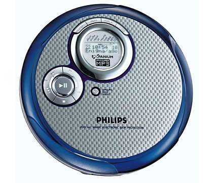 Płaski odtwarzacz płyt MP3-CD.