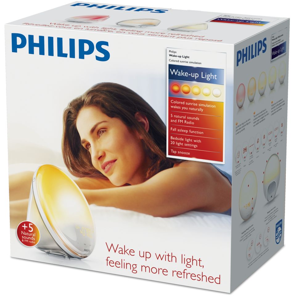 新品未使用品　PHILIPS Wake-up Light HF3520 Philips HF3520/60 Luz de Terapia para Acordar LUXEON