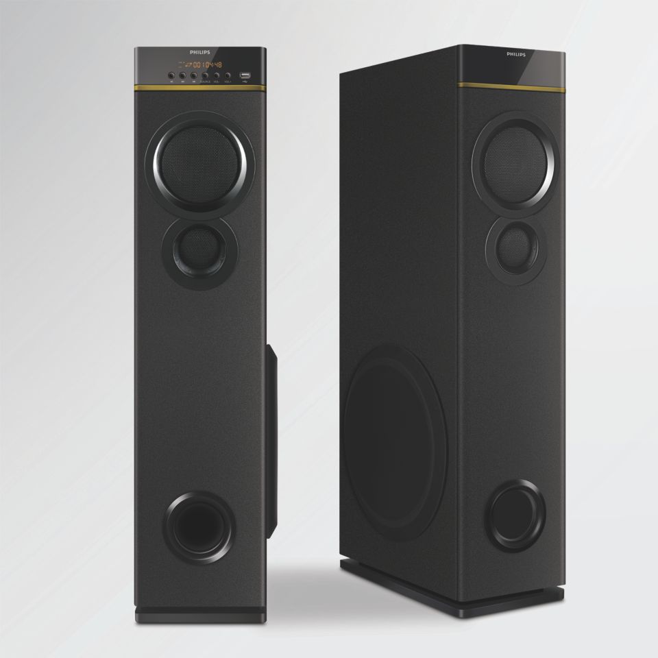 Philips tower sale speaker 9000 watt