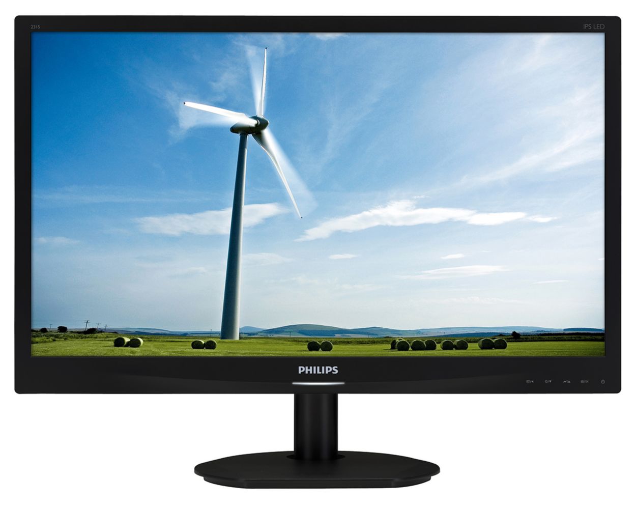 Philips IPS モニター 本体 美品】PHILIPS モニター 本体 HDMIケーブル付
