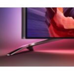 4K UHD изключително тънък LED телевизор, работещ под Android