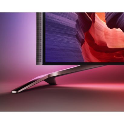 4K UHD изключително тънък LED телевизор, работещ под Android