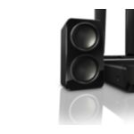 Powerful surround sound