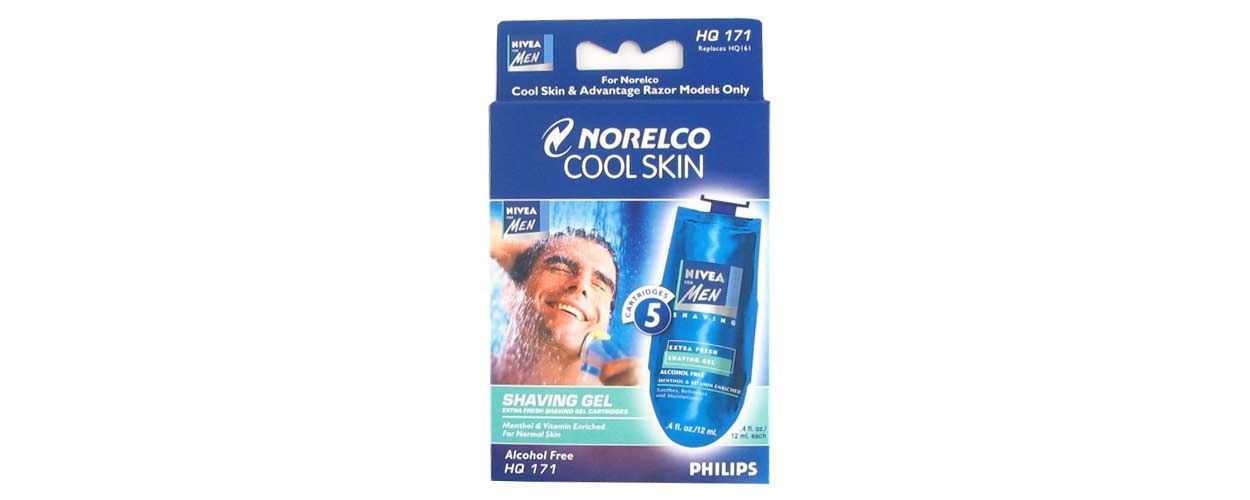 Menthol and vitamin enriched gel