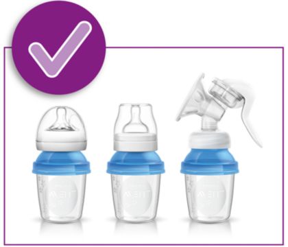 Avent breast store pump conversion kit