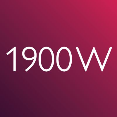 Profissional, 1.900 W