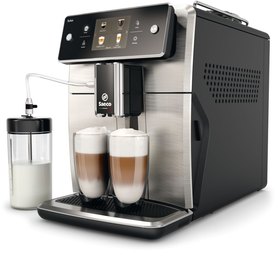 Alexander Graham Bell Gang een vergoeding Xelsis Volautomatische espressomachine - Refurbished SM7683/00R1 | Philips
