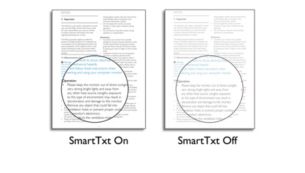 SmartTxt for an optimised reading experience