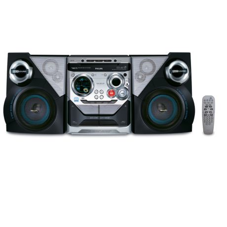 FWM575/BK  Mini Hi-Fi System com MP3/WMA