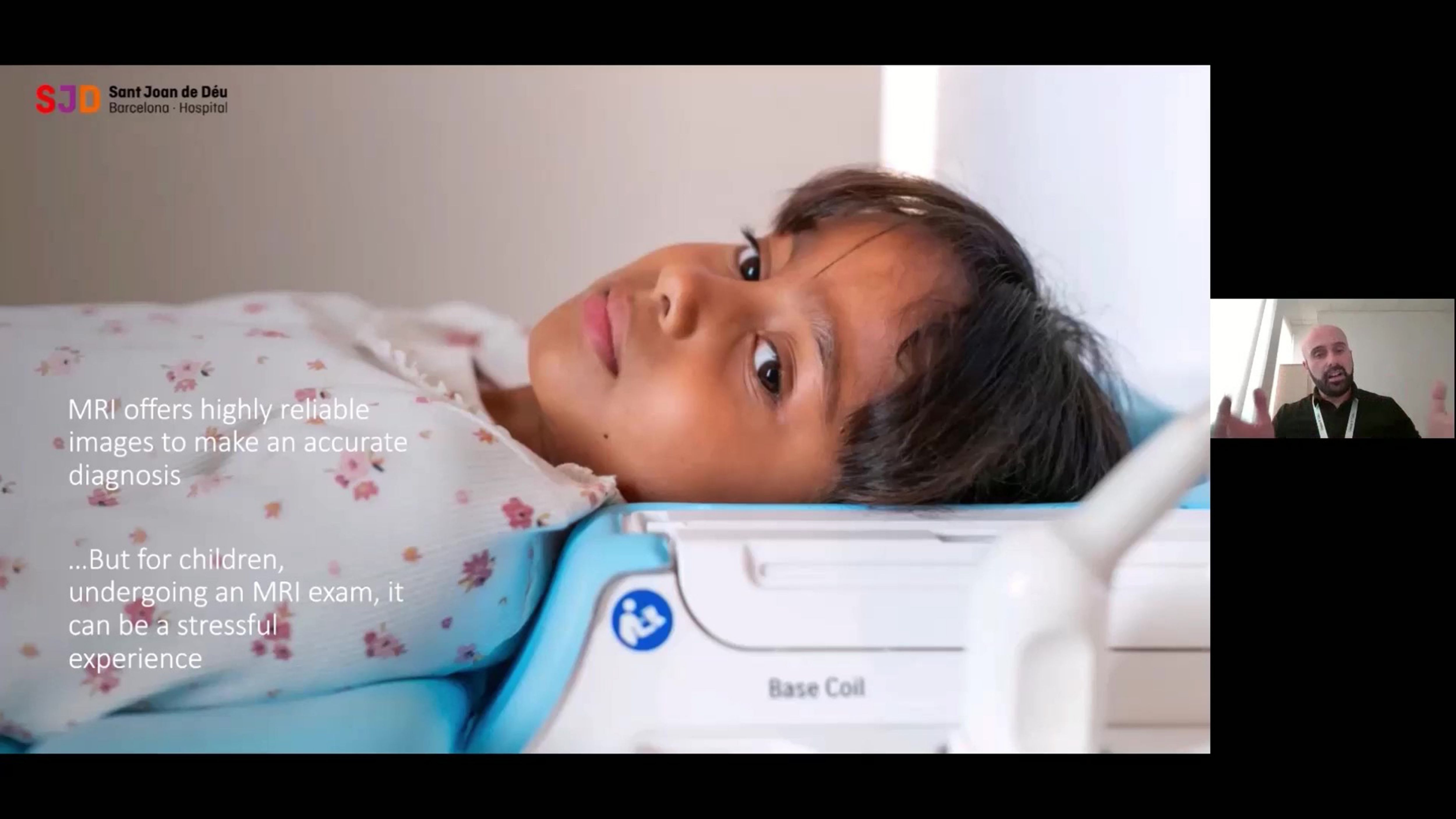 Video Image webinar New Strategies to reduce the need for sedation in MR examinations