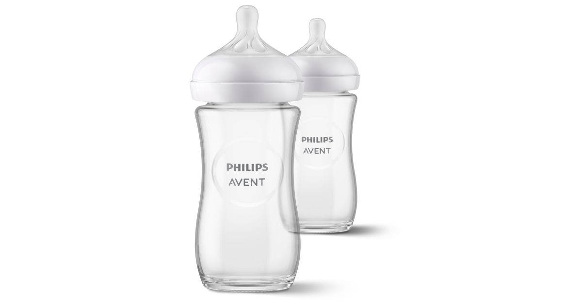 Philips Avent Natural Response Sklenená detská fľaša SCY933/02 - hlavný produktový obrázok Philips