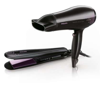 Philips hair deals dryer and straightener