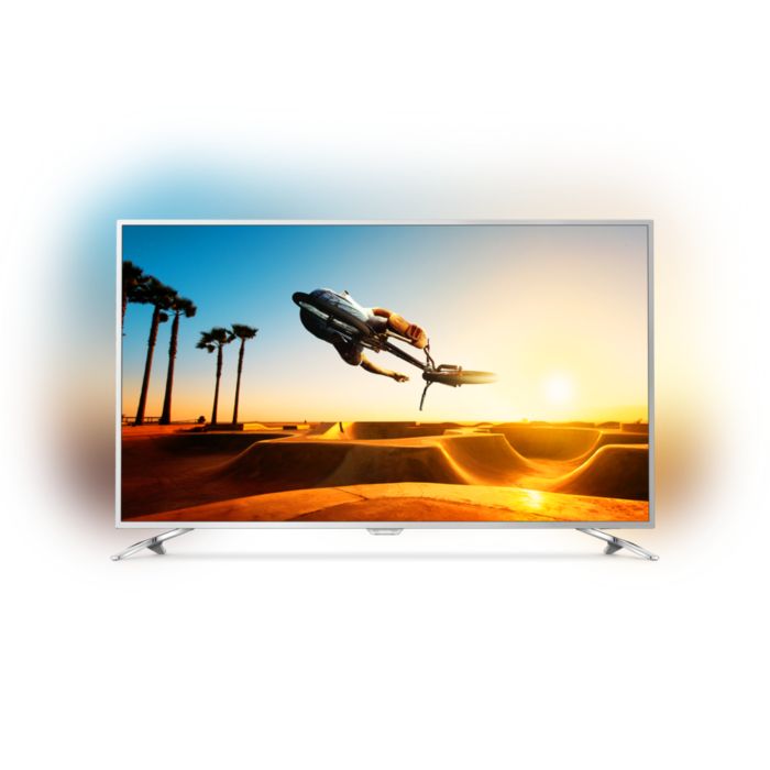 Téléviseur LED ultra-plat 4K avec Android TV