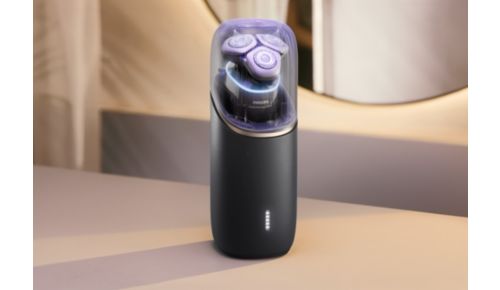 World's first shaver UV Power Charger case