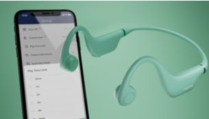 Les parents peuvent limiter le volume et le temps d'utilisation depuis l'application Philips.