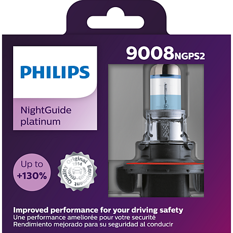 LUM9008NGPS2/50 NightGuide platinum Car headlight bulb