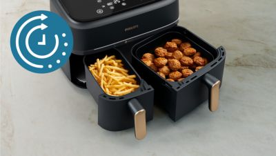 Airfryer-accessoires voor Philips Dual Basket Airfryer 3000-serie NA350, accessoires voor heteluchtfriteuse inclusief glazen oliespray, siliconenvormen, grillrooster, bakpapier, broodbakvormen