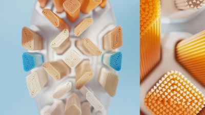All-in-one全效合一刷頭的刷毛傾斜角度及三角設計