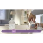 Snap-top lid keeps spout clean on the go