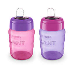 A21 BOYS/GIRlS Philips Avent Easy Sippy Cup 260ml 9m CHOICE OF COLOUR 