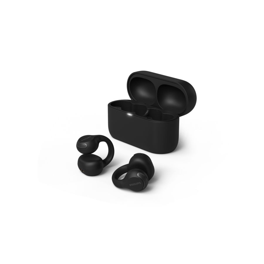 Ear-cuff style. Open-ear fit.