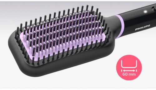 Stor padleformet børste