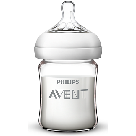 SCF678/17 Philips Avent 宽口径自然顺畅玻璃婴儿奶瓶