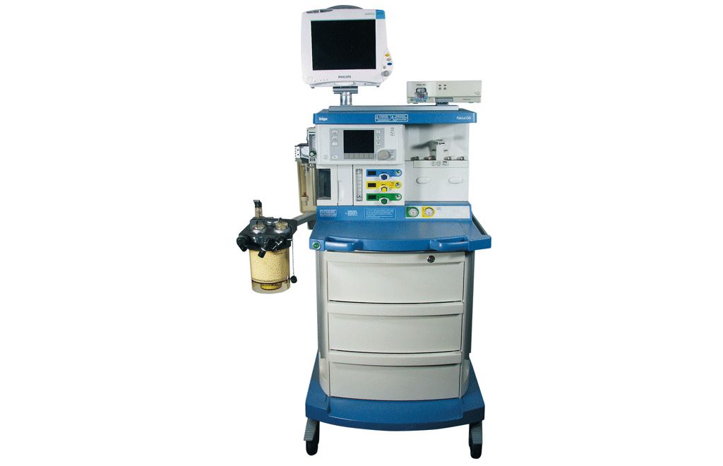 IntelliVue MP20/30: Drager FabiusGS Top Shelf Mounting Kits