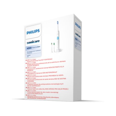 HX6848/98 Philips Sonicare ProtectiveClean 4300 Speciaal voor praktijkmedewerkers