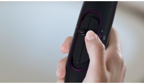 Seis posiciones flexibles de velocidad y temperatura para un control completo