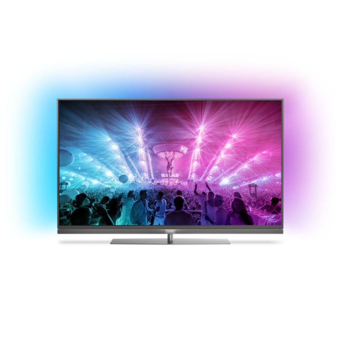 Ultraflacher 4K UHD LED TV powered by Android TV