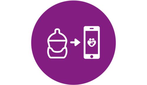 Gegevens worden automatisch gesynchroniseerd via Bluetooth®