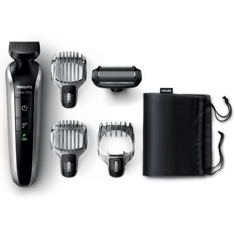 QG3382/13 Multigroom series 7000 أداة تشذيب 5 في 1 لكل مناطق الجسم