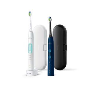 ProtectiveClean 5100 2-pack sonic electric toothbrushes with accessories