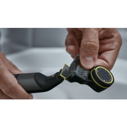 Trim, edge and shave any length of hair