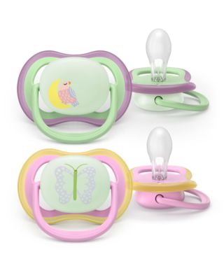 Avent Dark Philips Pacifier - Ultra Air Nighttime - Scf376/29