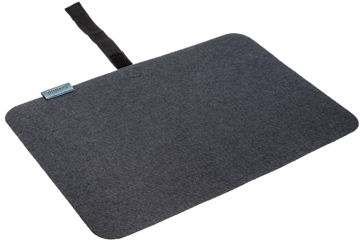 Heat mat for hair straightener