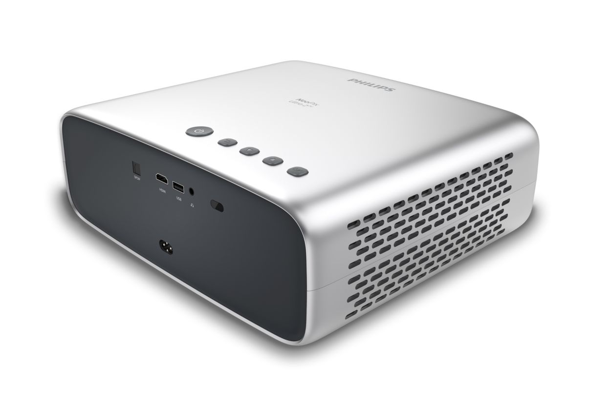 Philips NeoPix Ultra 2 Vidéo-projecteur Projecteur à Focale Standard Lcd 1080p Acier Inoxydable