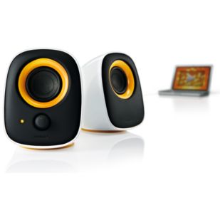 Notebook USB speakers