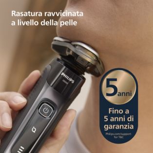 i9000 Rasoio elettrico Wet & Dry con SkinIQ