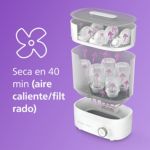 Esterilice, seque y almacene