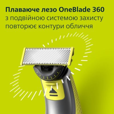 Голить волосся, а не шкіру. Без порізів і подразнень.