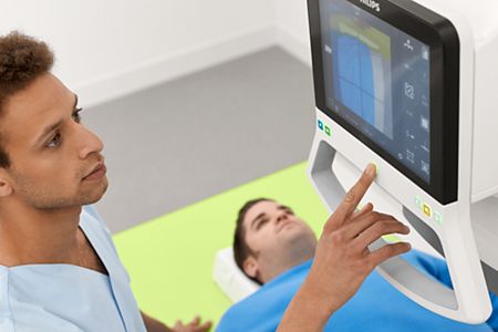 Simulation hohe Flexibilität in Röntgenräumen mit DigitalDiagnost C90​