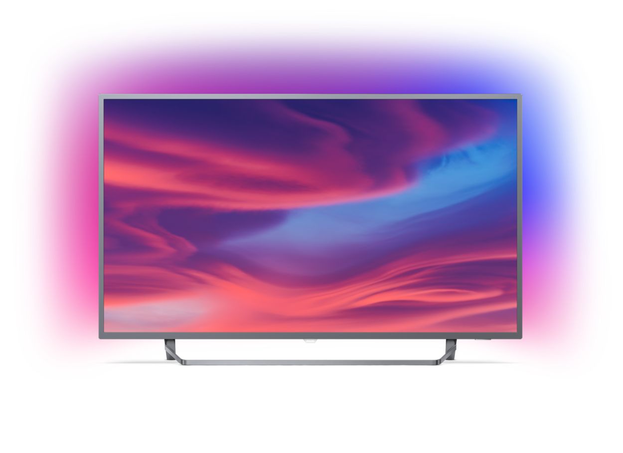 TV LED 50  Philips 50PUS7303/12, UHD 4K, Ambilight 3 lados, P5, HDR Plus,  Quad Core, Pixel Precise