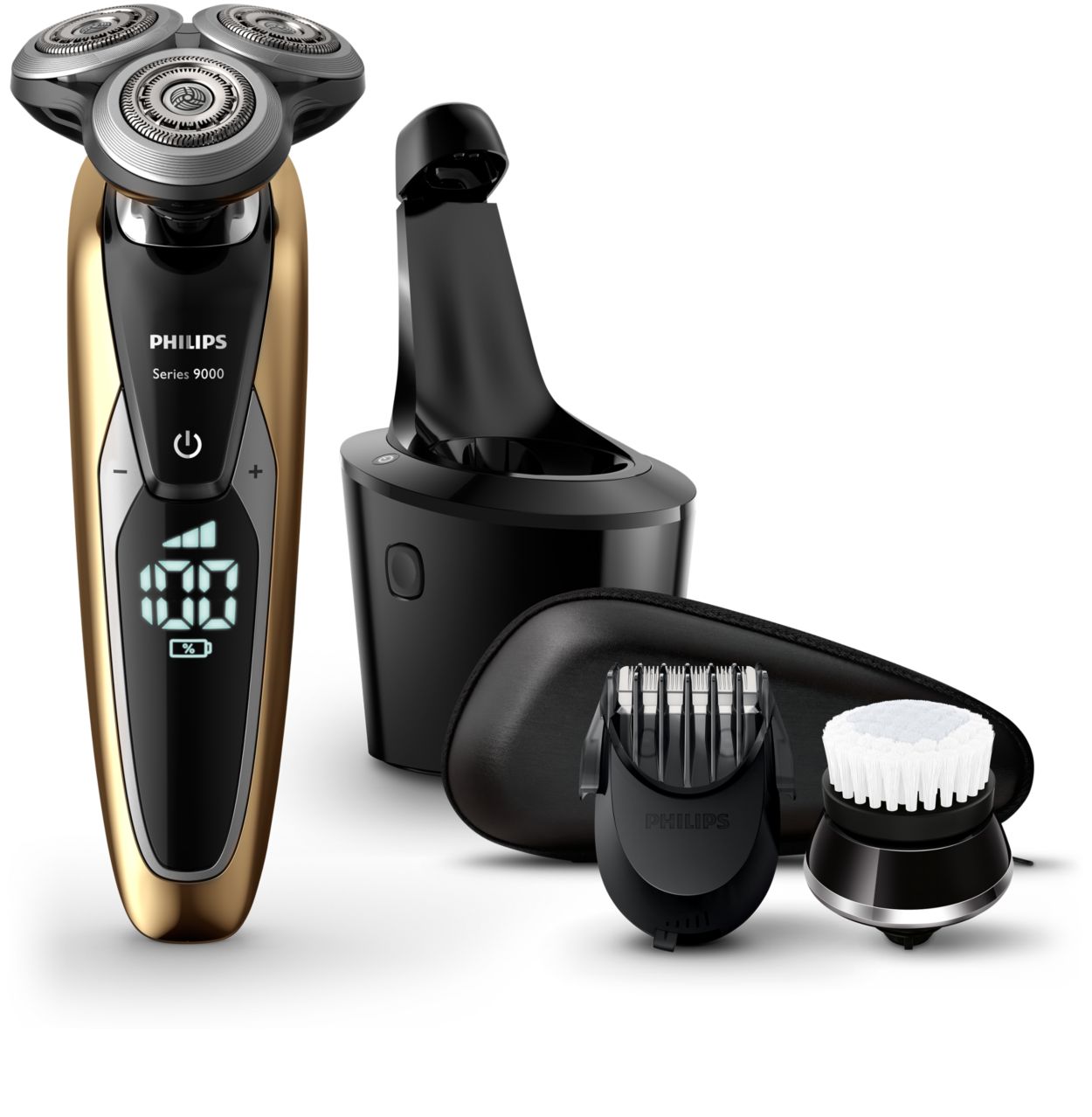 Shaver series 9000 多功能电动剃须刀S9911/62 | Philips - 飞利浦