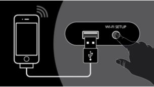 Configuration d'AirPlay en une étape