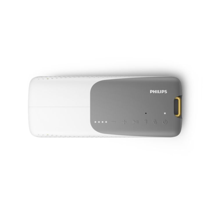 Go move! The small speaker with bold sound.